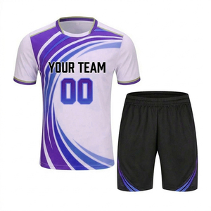 Ropa Deportiva de Tenis Profesional Personalizada de Alta Calidad, Transpirable, de Secado Rápido, 100% Poliéster, Tallas Grandes, Estampada para Verano, con Logotipo Personalizado del Equipo - Product Image 5