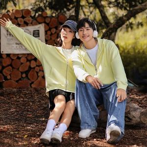 High Quality 380gsm 85% Cotton 15% Polyester Oversized Drop Shoulder Solid Blank Essential Casual Full Zip <b>Hoodie</b> For Men Women - Product Image 3