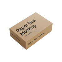 Boîte en carton ondulé kraft écologique réutilisable, impression personnalisée, biodégradable, taille sur mesure, marque personnalisée, directement de l'usine