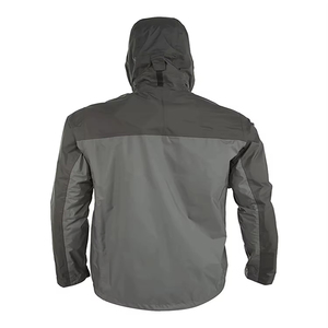 Veste coupe-vent homme multicolores personnalisée, résistante à l'eau, en nylon, coupe-vent, entièrement zippée, respirante. - Product Image 2