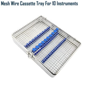 Caja de Esterilización de Malla de Alambre de Acero Inoxidable de Alta Calidad para Instrumentos Dentales, Quirúrgicos y Hospitalarios, de Mahfooz Instruments - Product Image 5