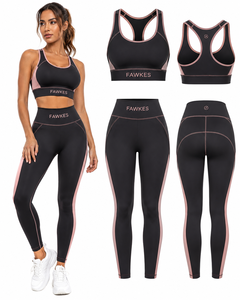 Service OEM, Ensemble de Yoga pour Femmes Grande Taille de Haute Qualité, Marque Privée, Logo Personnalisé, Respirant, Écologique, Ensemble de 2 Pièces pour la Gym et le Fitness - Product Image 2