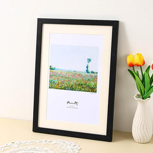 Eco-Friendly Vintage Modern <b>Wall</b> Mount MDF Wood Photo <b>Frame</b> in Various Sizes 4x6 5x7 16x20 18x24 24x36 - Product Image 2