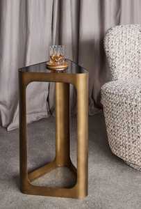 Modern Metal Coffee <b>Table</b> with <b>Marble</b> Top and Gold Frame for Living Room Contemporary Design Furniture - Product Image 3