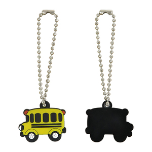 Tái sử dụng Silicone vòng chìa khóa tùy chỉnh phát sáng trong đêm PVC cao su Keychain đầy màu sắc Silicone thẻ chìa khóa cho chìa khóa xe - Product Image 5