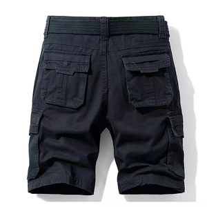 Shorts cargo pour hommes pour la randonnée en plein air, 100% coton, taille mi-haute, multi-poches, respirant, imperméable, été, décontracté, design personnalisé, OEM - Product Image 2
