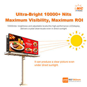 Pantalla LED de Alta Resolución para Exteriores, Letrero Digital Grande para Uso en Plazas <span class=keywords><strong>Comerciales</strong></span> y Configuraciones Medios Urbanos - Product Image 5