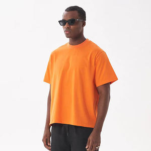 Camisetas Personalizadas de Manga Corta para Hombre, 240 g/m², Corte Recto, Lisas, Talla Grande, al por Mayor - Product Image 3