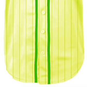 Vêtements décontractés professionnels en tissu polyester et coton uni, respirant pour l'été, design personnalisé, vêtements d'équipe, maillot de baseball - Product Image 3