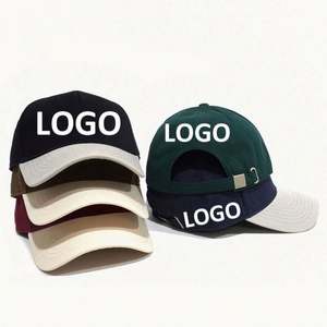 Gorra de Béisbol de Algodón de Dos Tonos, Gorra Deportiva Personalizada al por Mayor, Gorra de 6 Paneles con Cierre a Presión, Gorra de Golf - Product Image 2