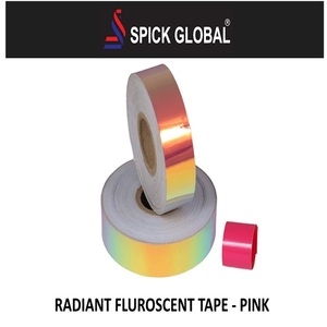 Ruban adhésif fluorescent haute visibilité, ruban réfléchissant de sécurité pour véhicules, signalisation routière, usage industriel - Product Image 2