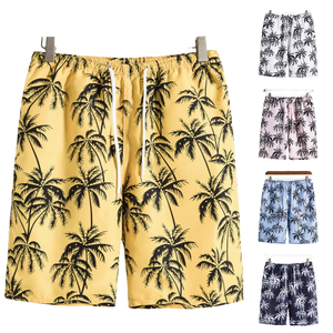 Pantalones Cortos Deportivos para Hombre, de Secado Rápido, Ligeros, 100% Algodón Tejido, Ecológicos y Transpirables, con Cordón Ajustable, Ideales para la Playa - Product Image 1