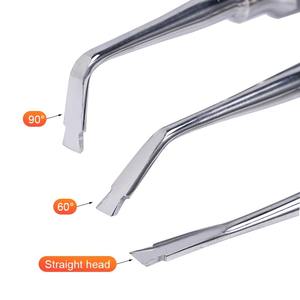 Herramientas Dentales de Acero Inoxidable para Coronas Rota, Pinza Curva para Remover Coronas, Elevadores de Raíces, Instrumento Quirúrgico para Dentistas - Product Image 3