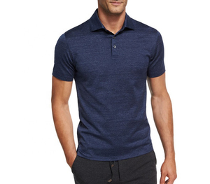 Camisa Polo de Manga Larga para Hombre, de Alta Calidad, Talla Grande, Personalizable, Transpirable, de Secado Rápido, en Tela No Tejida - Product Image 1