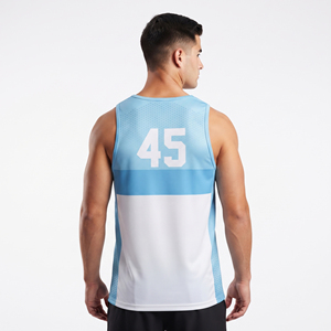 Professional Team Men Netball Jersey Custom Design Polyester Men Netball Jersey Sports Netball Jersey Custom Printed - Product Image 2
