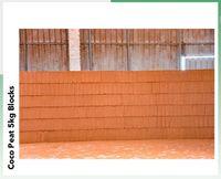 Fabricant et fournisseur direct d'usine de blocs de 5kg de tourbe de coco de qualité supérieure pour l'agriculture