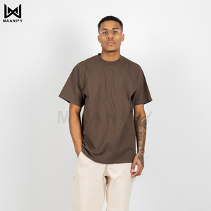 เสื้อยืดโอเวอร์ไซส์ผ้าคอตตอนย้อมสีสำเร็จรูปสำหรับผู้ชาย สไตล์สตรีทแวร์ วินเทจ ลุคสบายๆ คุณภาพพรีเมียม - Product Image 6