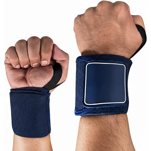 LEAFITS Muñequeras de Crossfit de Nailon Elástico Transpirable con Cierre de Gancho y Bucle, Vendas de Soporte para Entrenamiento Físico y Gimnasio - Product Image 3