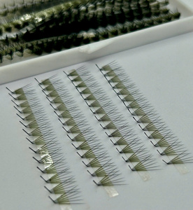 Extensions de cils en bouquets Ultra Speed Easy Fan 3D 4D 5D 6D, PBT coréen, 0.05 0.07, effet mouillé, longueurs mixtes - Product Image 5