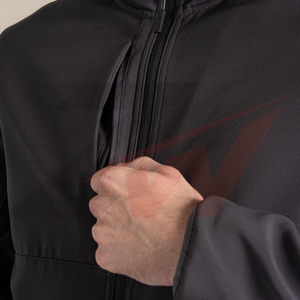 Custom Logo Softshell Thermal Reflective Waterproof Windproof Full Sleeve <b>Workwear</b> Jacket Hooded Zip Outdoor Utility - Product Image 6