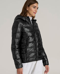 Blouson matelassé pour femme en coton uni, imperméable, épaisseur standard, coque en lin, collection hiver 2026, best-seller du Pakistan - Product Image 2