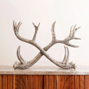Support à vin moderne en aluminium, motif bois de cerf, réutilisable, léger, portable, durable, capacité 2 bouteilles, résistant à la rouille, pour fêtes - Product Image 5