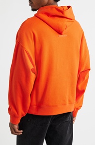เสื้อฮู้ดดี้สตรีทแวร์ขายส่งสำหรับผู้ชาย ผ้าฝ้ายฟลีซเนื้อหนา - Product Image 4