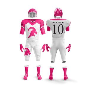 Uniforme de Fútbol Americano Ligero de Alta Calidad para Hombre, Personalizado, Manga Corta, Duradero, Transpirable, de Spandex y Poliéster - Product Image 3