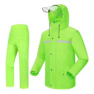 Latest 2 pieces Rainsuit <b>Rain</b> <b>Jacket</b> Water-Repellent Windbreaker <b>Jacket</b> UV Protective <b>Lightweight</b> Outdoor Fishing Raincoat <b>Man</b> - Product Image 1