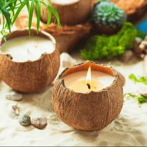 NUEVA VELA AROMÁTICA DE COCO, REGALO DE SAN VALENTÍN 2026, VELA ARTESANAL DE AROMATERAPIA - Product Image 1