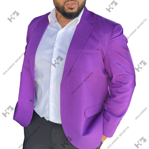 Blazer violet personnalisé Omega, blazer de sororité/fraternité Omega Phi avec écusson brodé, veste de sport en coton pour homme pour événement - Product Image 2