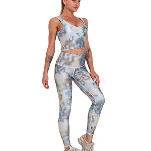 Ensemble de yoga pour femmes à prix abordable, marque privée, vente directe d'usine, faible MOQ, fabriqué au Pakistan - Product Image 2