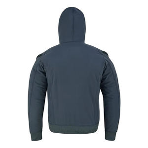 Vêtements de sport pour hommes, sweat à capuche en Kevlar pour moto, respirant et coupe-vent avec doublure en polaire, sweat à capuche en Kevlar grande taille - Product Image 5
