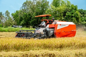 Cosechadora Combinada DC108X de 108HP de Alta Eficiencia para Arroz, Maíz y Trigo con Transmisión por Engranajes de Alta Resistencia - ¡Gran Venta 2026! - Product Image 6