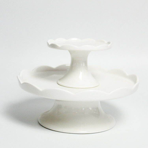 Premium Quality TIME 2 DECOR 20-Piece Eco-Friendly Disposable Resin Handmade <b>Cake</b> Stand Dessert Display Tower for <b>Wedding</b> - Product Image 1