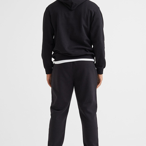 Men's High Performance Athletic <b>Joggers</b> Quick Dry 100% Cotton <b>Slim</b> Fit Drawstring Closure Elastic Waist Side Pockets Midweight - Product Image 3