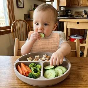 Bavoirs en mousseline pour nouveau-nés 95% bambou 5% élasthanne Douceur et confort extensibles - Product Image 2