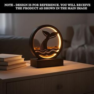 Sculpture moderne en aluminium en forme de silhouette de chat avec base en bois, ornement d'art minimaliste pour la maison et le bureau - Product Image 5