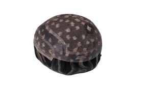 Perruque et toupet 100% cheveux humains, cheveux vierges chinois Remy, prothèse Taz Hair BD Lace Front Water Wave - Product Image 3