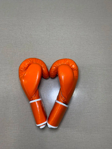 Gants de boxe professionnels en cuir de vachette pur de haute qualité, respirants, avec sangle de poignet réglable, prix de gros RTS, les plus vendus - Product Image 5