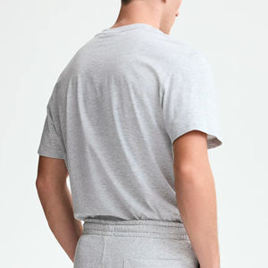 Camiseta de Algodón de Manga Corta para Hombre, Impresión de Logotipo Personalizado, Estilo Casual para Verano - Product Image 3