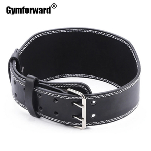 Cinturón de Gimnasio de Alta Resistencia con Diseño Personalizado, Cinturón de Cuero Vacuno de Alta Calidad para Levantamiento de Pesas, Fisicoculturismo, Voleibol, Tenis y Entrenamiento - Product Image 1