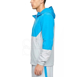 Ensemble court coupe-vent élégant pour l'hiver, avec capuche, tissu respirant et léger, parfait pour les aventures en plein air des hommes, tenues décontractées - Product Image 3