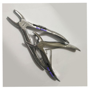 Instrument dentaire, petites pinces d'extraction conçues pour les prémolaires supérieurs, usage chirurgical, instruments Wenquar - Product Image 1
