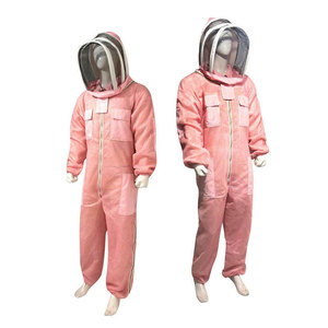 ชุดป้องกันผึ้งพร้อมผ้าคลุมหน้า รุ่น SL-BKS-103 สีชมพู ยี่ห้อ Pink Beekeeper ปกป้องทั้งตัว ใช้ได้ทุกฤดู เหมาะสำหรับงานทั่วไป - Product Image 6