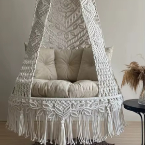 <b>Macrame</b> swing like orthopedic bed, Hanging chair, <b>Macrame</b> swing, hängesessel, Swing chair, <b>Macrame</b> swing chair, hanging chair - Product Image 1