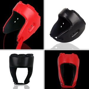 Protector de Cabeza Profesional de Cuero para Boxeo, MMA, Kickboxing y Entrenamiento |   Equipo de Boxeo con Logotipo Personalizado - Product Image 3