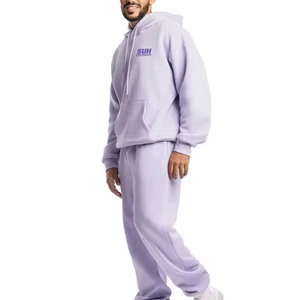 Pull à capuche surdimensionné personnalisé de haute qualité pour l'hiver, survêtement décontracté uni, grande taille, respirant, 100 % coton - Product Image 4
