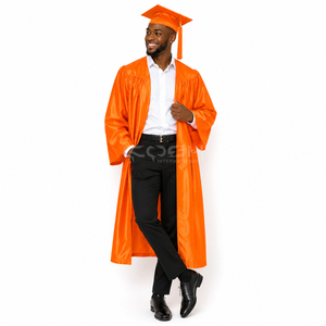 Cosh International Greek Apparel Brotherhood Sisterhood Masonic Wear Fraternity & Sorority Robe de Cérémonie de Remise des Diplômes de Master Académique Mat - Product Image 3