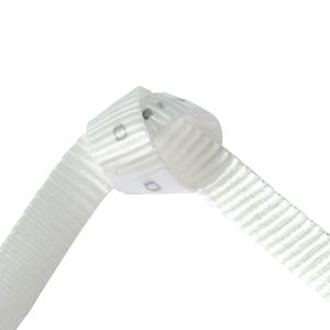 Cavo in poliestere resistente con cordino, larghezza 1,27 cm, lunghezza 160 m, carico massimo 567 kg, con marcature di misurazione per l'organizzazione dei cavi e fascette stringicavo - Product Image 4